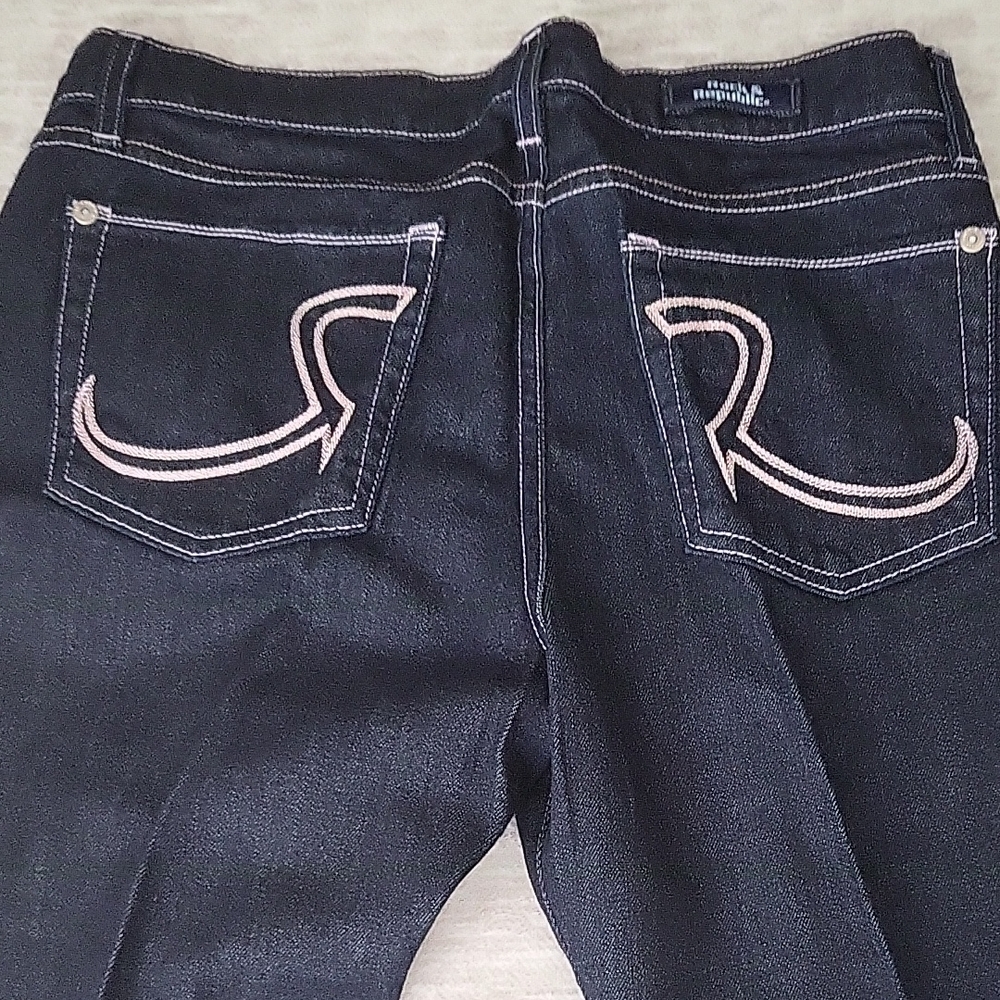 Rock & Republic Blue Boot Cut Jeans - Picture 4 of 4